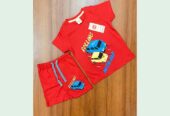 Boys Fancy Half T-Shirt Set