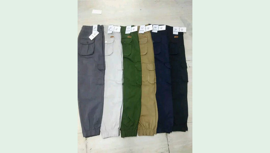 Mens 6 Pocket Cargo Joggers