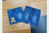 Boys spandex Denim short pant