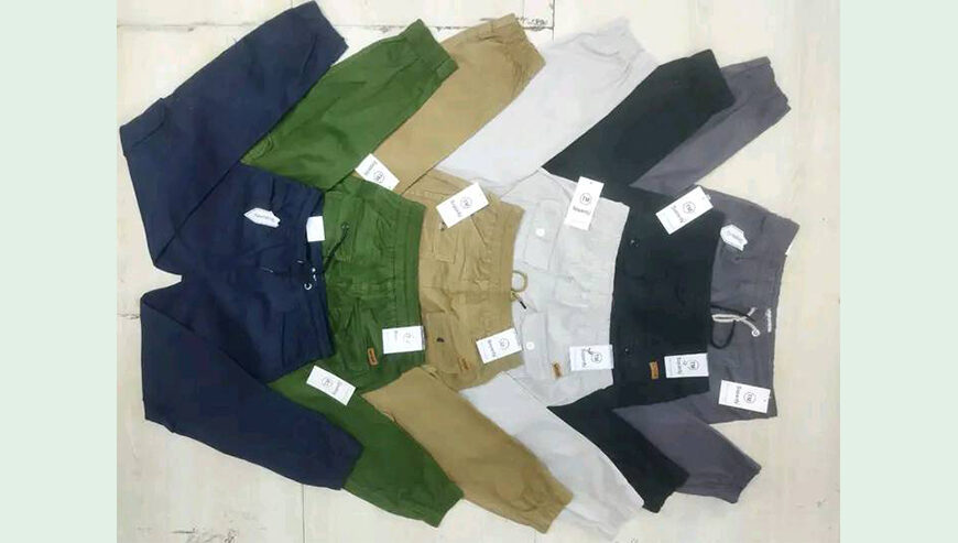 Mens 6 Pocket Cargo Joggers